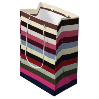 Colorful Horizontal Stripes Pattern