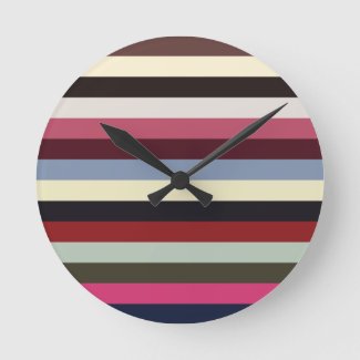 Colorful Horizontal Stripes Pattern