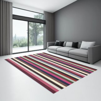 Colorful Horizontal Stripes Pattern 