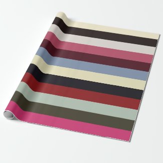 Colorful Horizontal Stripes Pattern