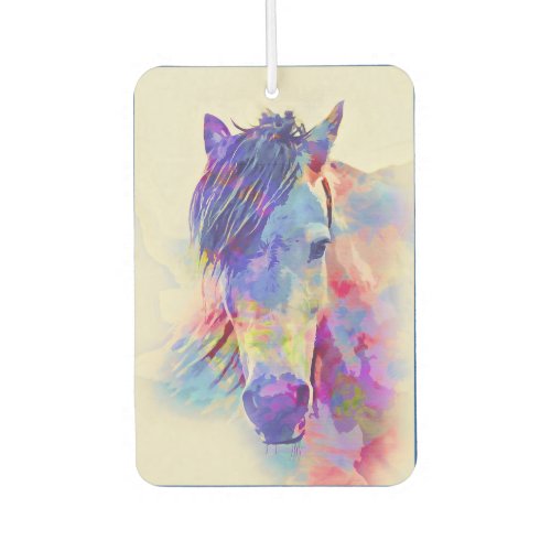 Colorful Horse Artistic Design Air Freshener