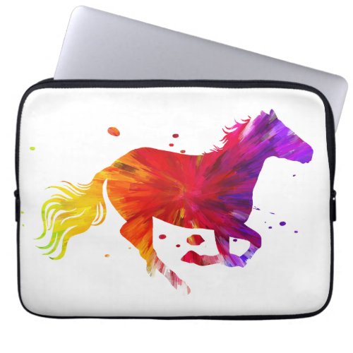 Colorful Horse Laptop Sleeve