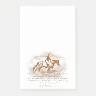 Colorful Horse Pattern Post-it Notes