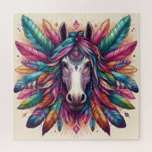 Colorful Horse Puzzle