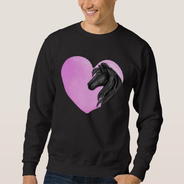 Colorful Horse Sweatshirt (Front)