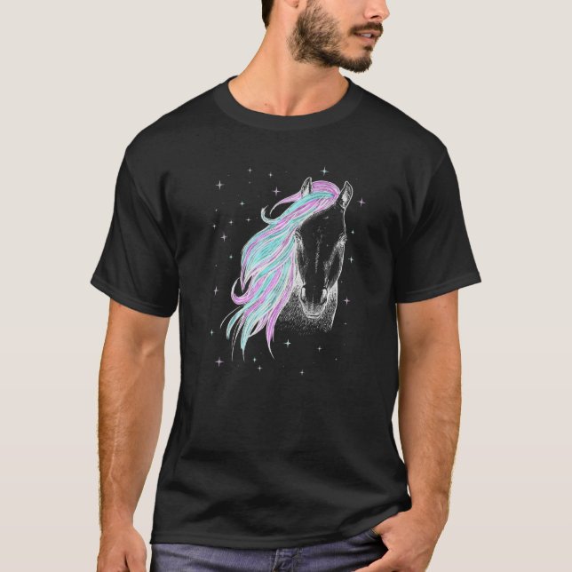 Colorful Horse T-Shirt (Front)