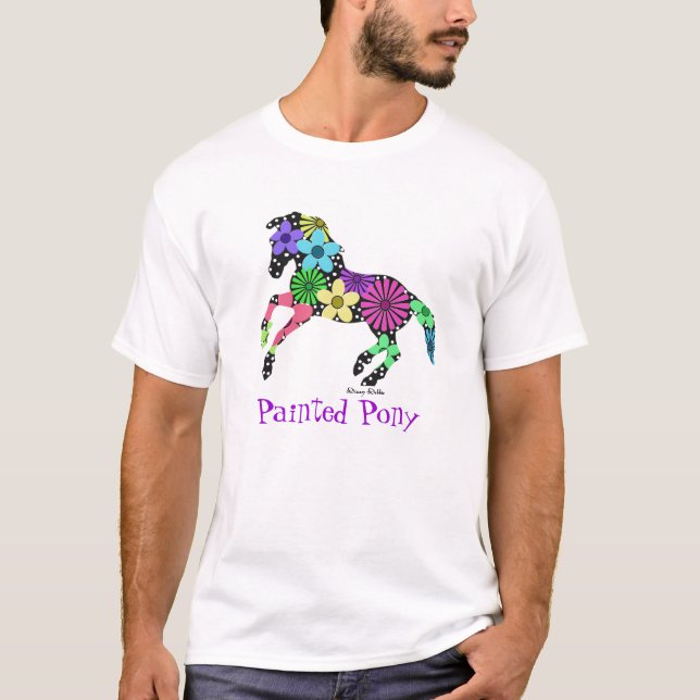 Colorful Horse T-shirt (Front)
