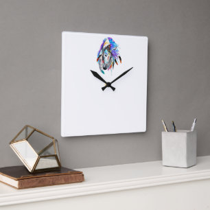 Colorful horse Wall Clock
