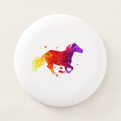 Colorful Horse Wham_O Frisbee