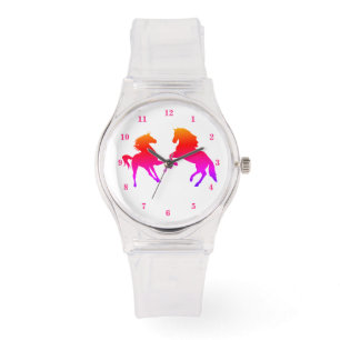 Colorful Horses - Beautiful Watch