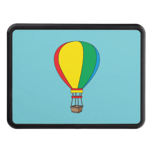Colorful Hot Air Balloon Hitch Cover