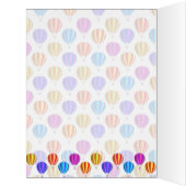 Colorful Hot Air Balloon Pattern (Inside (Left))