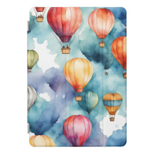 Colorful Hot Air Balloon Pattern iPad Pro Cover