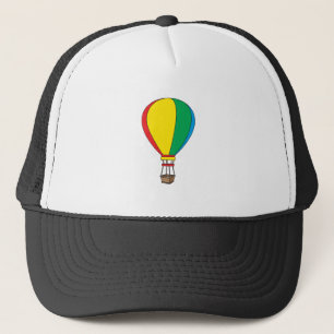 Colorful Hot Air Balloon Trucker Hat