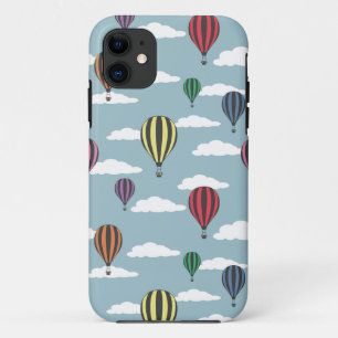 Colorful hot air balloons iPhone 11 case