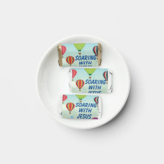 Colorful hot air balloons kids celebration hershey's miniatures