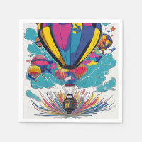 Colorful Hot Air Balloons 