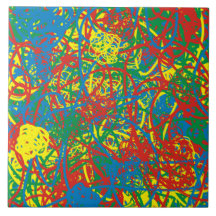 Colorful hot mess blast multi color splash rainbow