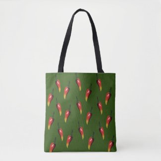 Colorful Hot Peppers Custom