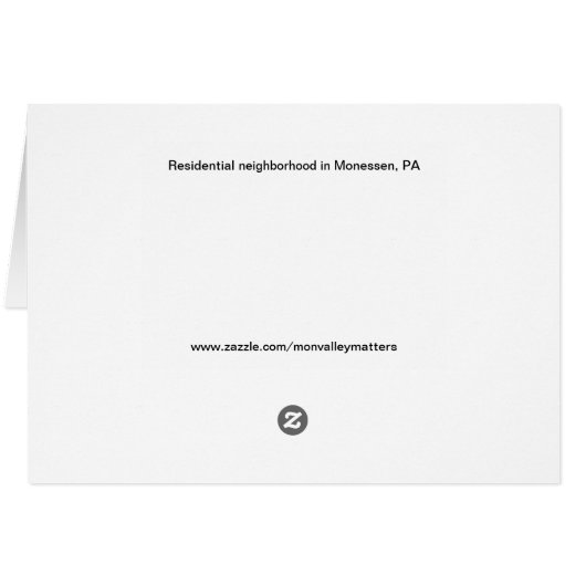 Colorful Houses in Monessen, Pennsylvania (Back Horizontal)