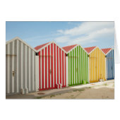 Colorful Huts On Beach (Front Horizontal)