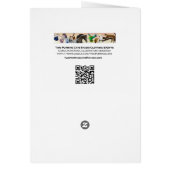 Colorful Hydrangea Garden Flowers Card (Back)