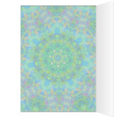 Colorful Hydrangea Garden Flowers Card (Inside (Left))