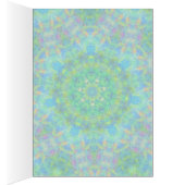 Colorful Hydrangea Garden Flowers Card (Inside (Right))