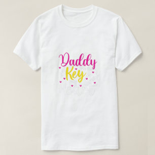 Colorful 'I Love You Daddy' graphic with a mustach T-Shirt