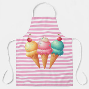 Colorful Ice cream Apron