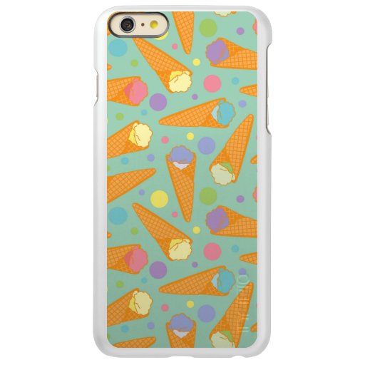 colorful ice cream balls. incipio feather shine iPhone 6 plus case