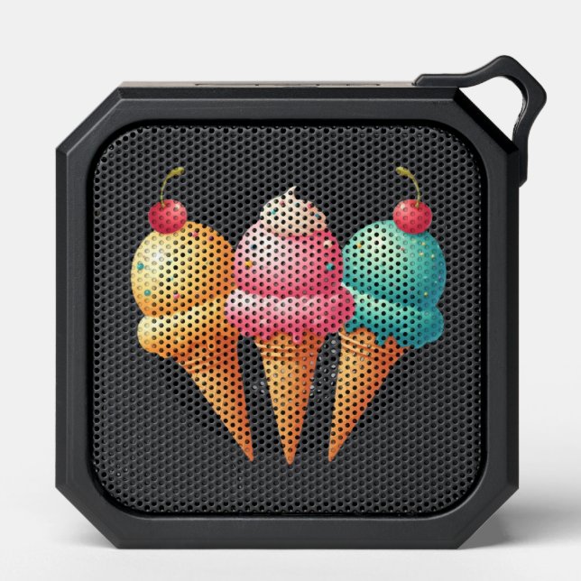 Colorful Ice cream Bluetooth Speaker (Front)