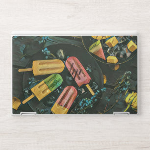 Colorful ice cream cone popsicle HP laptop skin