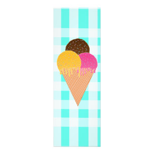Colorful Ice Cream Illustration Photo Print