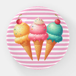 Colorful Ice cream Paperweight