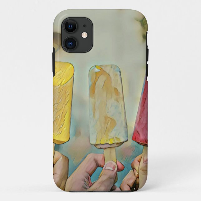 Colorful ice cream popsicles Case-Mate iPhone case (Back)