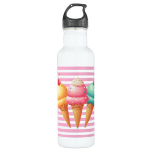 Colorful Ice cream Stainless Steel Water Bottle