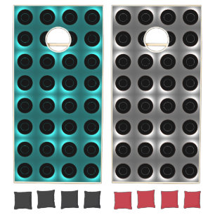 Colorful Illuminated Effect Design Cornhole Game