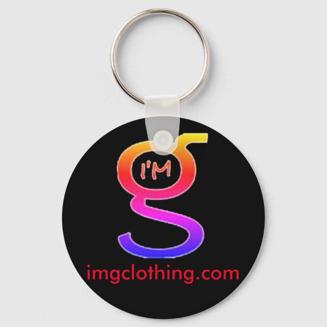 Colorful I'm G Keychain (Front)