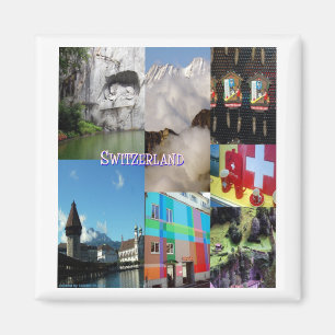 Colorful Images of Switzerland by Celeste Sheffey Magnet