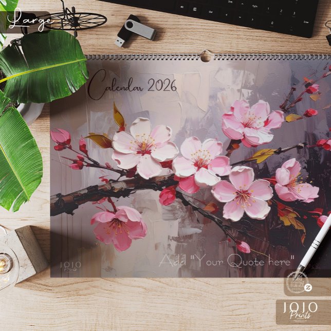 Colorful Impasto Art Calendar (Colorful Impasto Art Calendar_Large)