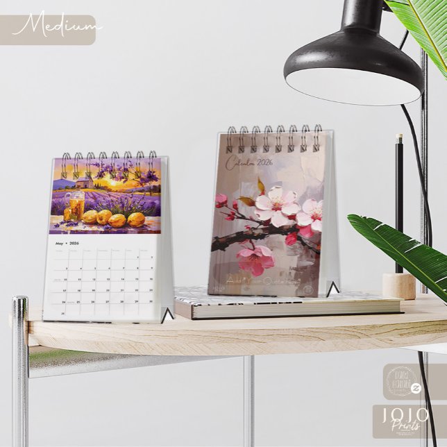 Colorful Impasto Art Calendar (Colorful Impasto Art Calendar_Medium
)