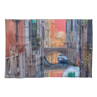 Colorful Impression Of Venice Italy Kitchen Towel