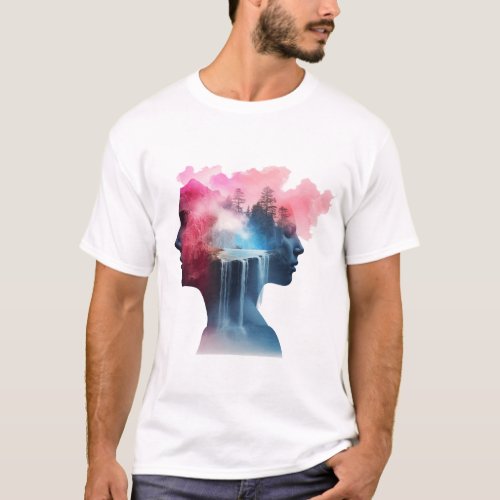 Colorful In my Brain peaceful mind T_Shirt
