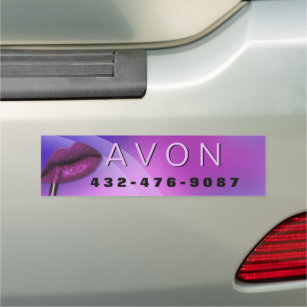 Colorful Independent Rep Avon Car Magnet