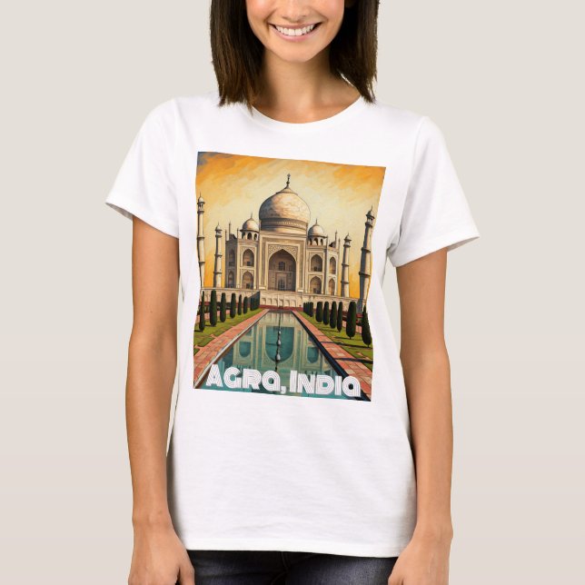 Colorful India T-shirt (Front)