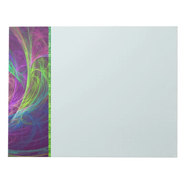 Colorful Infinity Notepad (Front)