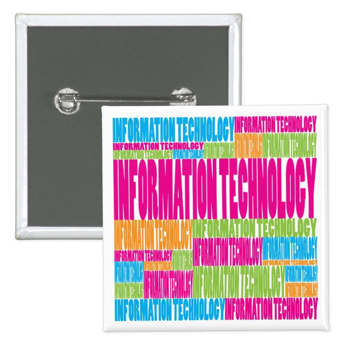 Colorful Information Technology Pins