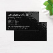 Colorful Ink Splatter / Black Gray (Desk)