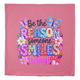 Colorful Inspirational Photo Duvet Cover